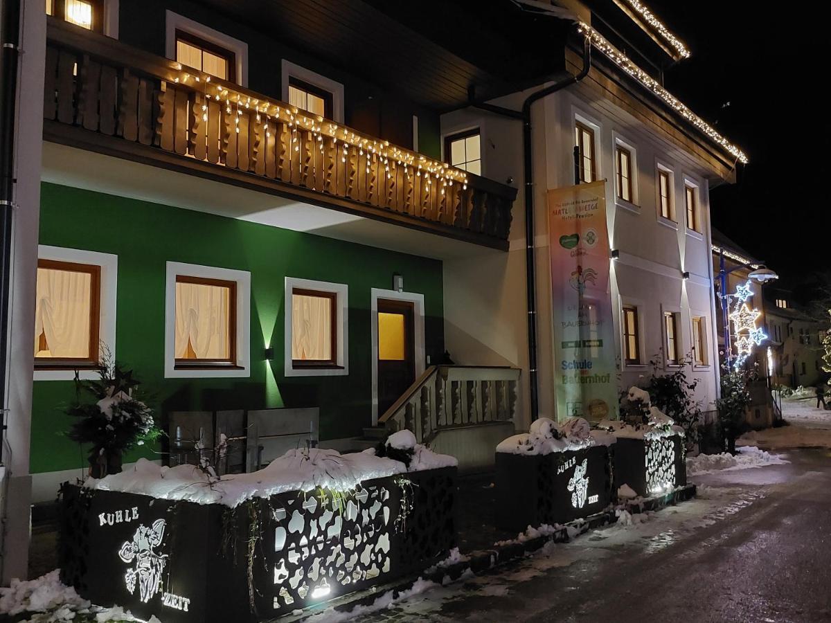 Bio-Bauernhof-Hotel Matlschweiger Lassing  Bagian luar foto